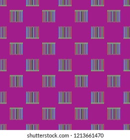Amazing background multicolored pencil school seamless.