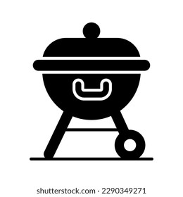 An amazing Bbq grill vector design in modern style, easy to use icon