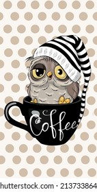 amazing bird in cup can be use for kids curtain or any thing else