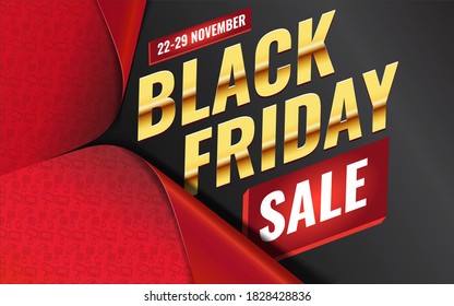 Amazing Black Friday sale reveal banner design 