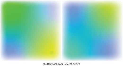 Amazing Blue Green Blur Gradient With Grainy Noise Texture. Abstract Turquoise Mesh and Dynamic Flow Background. vector ilustration