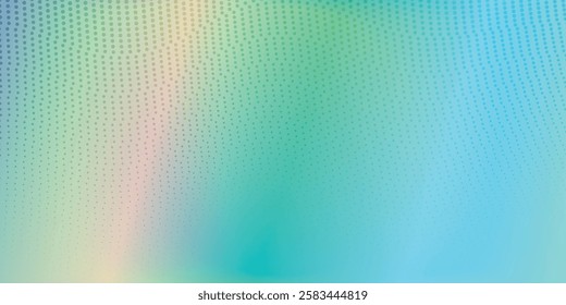 Amazing Blue Green Blur Gradient With Grainy Noise Texture. Abstract Turquoise Mesh and Dynamic Gradient background in green tones