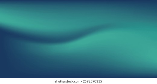 Amazing Blue Green Blur Gradient With Grainy Noise Texture. Abstract Turquoise Mesh 