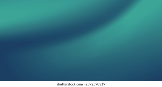 Amazing Blue Green Blur Gradient With Grainy Noise Texture. Abstract Turquoise Mesh 