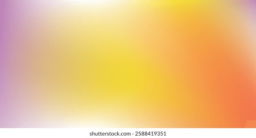 Amazing Blue Orange Yellow White Blur Gradient With Noise Grain Textured, Good For Flyer, Poster