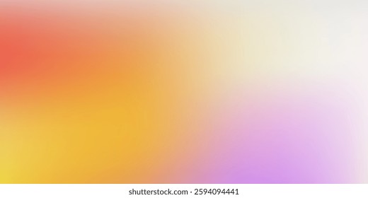 Amazing Blue Orange Yellow White Blur Gradient With Noise Grain Textured, Good For Flyer, 