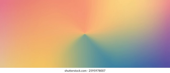 Amazing Blue Orange Yellow White Blur Gradient 