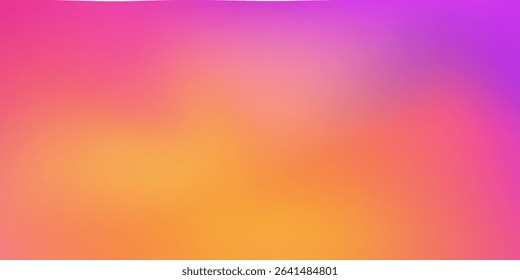 Amazing Blue Orange Yellow White Blur Gradient With Noise Grain Textured, Good For Flyer, Poster