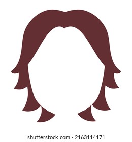 amazing boy girl head hair concept illustration profile picture 
