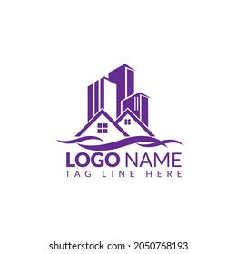 Amazing building logo Real estate logo design