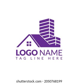 Amazing building logo Real estate logo design