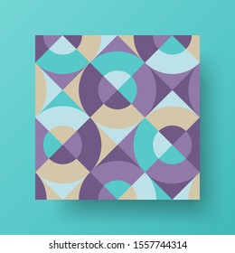 Amazing business advertisement vector mural art square banner mock up. Modern corporate abstract geometric illustration design layout background. Company identity quadrangle texture brochure template.