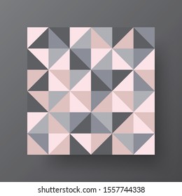 Amazing business advertisement vector mural art square banner mock up. Modern corporate abstract geometric illustration design layout background. Company identity quadrangle texture brochure template.