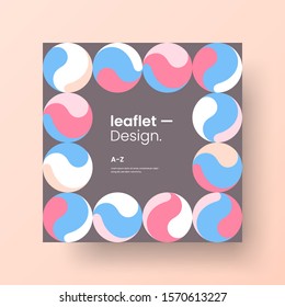 Amazing business advertisement vector mural art square banner mock up. Modern corporate abstract geometric illustration design layout background. Company identity quadrangle texture brochure template.
