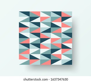 Amazing business advertisement vector mural art square banner mock up. Modern corporate abstract geometric illustration design layout background. Company identity quadrangle texture brochure template.