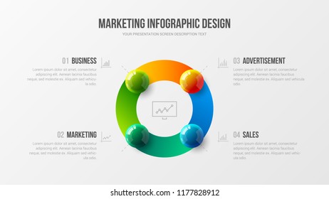 Amazing business infographic presentation vector illustration concept. Corporate marketing analytics data report creative design layout. Company statistics information graphic visualization template.