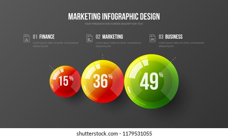 Amazing business infographic presentation vector illustration concept. Corporate marketing analytics data report creative design layout. Company statistics information graphic visualization template.