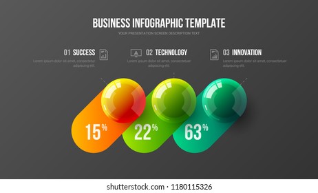 Amazing business infographic presentation vector illustration concept. Corporate marketing analytics data report creative design layout. Company statistics information graphic visualization template.