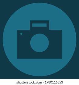 Amazing Camera In Blue Colors