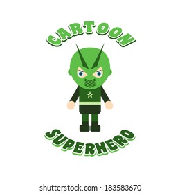 amazing cartoon superhero