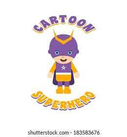 amazing cartoon superhero