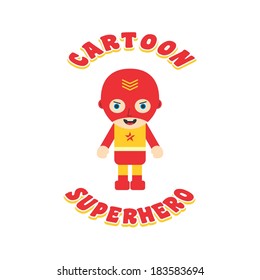 amazing cartoon superhero
