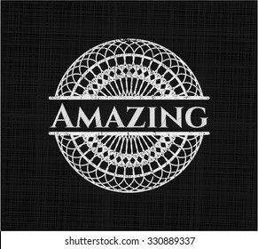 Impresionante emblema de pizarra