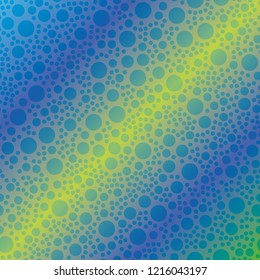 Amazing charming fairy abstract background multicolor circle geometric.