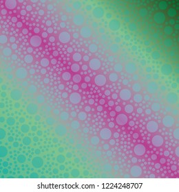 Amazing charming magic abstract background multicolored circle geometric.