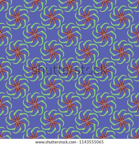 Amazing charming magic abstract background multicolored seamless.