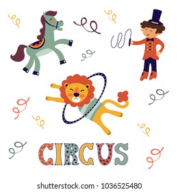 Amazing circus set