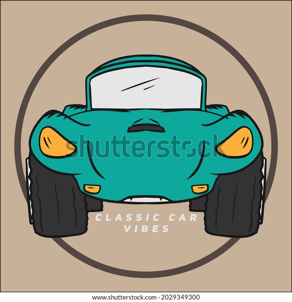 Amazing classic car icon\
logo design, editable vector file for your brand or all of your\
graphic needs