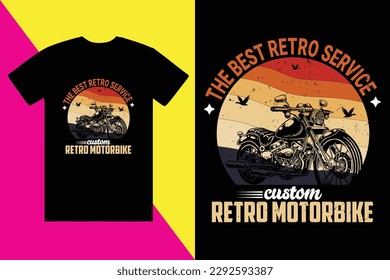 amazing classical vintage or retro t shirt design, custom t-shirt design