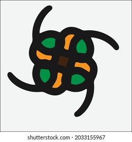 Amazing clover logo concept, editable vector file for your brand or all of your graphic needs.