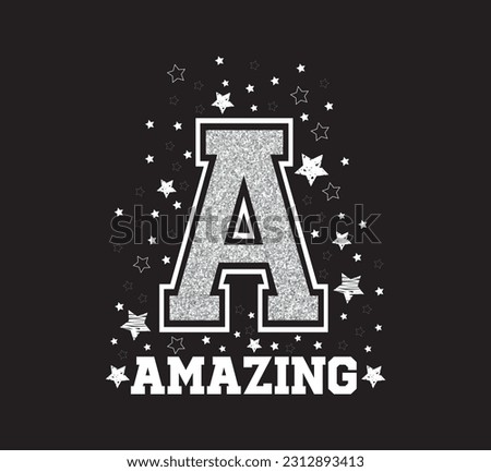 Amazing College slogan vector with love pattern illustration for kids - girl hoodie, tee - t shirt and sticker