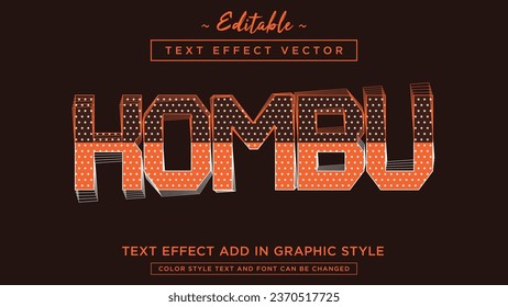 Amazing color combination with pattern style text effect