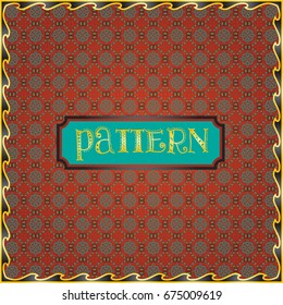 Amazing colorful repeatable pattern