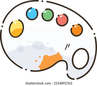 Amazing Colors Box With Different Colors Concept