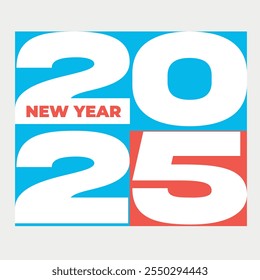 Amazing Colourful 2025 New Year Concepts