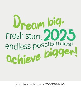 Amazing Colourful 2025 New Year Concepts