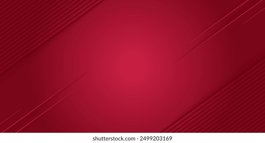 Amazing dark red maroon wine burgundy color. Dynamic abstract background with striped lined pattern. Rich elegant Christmas texture. Fast moving soft shadow. modern abstract background