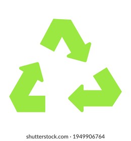 An amazing design vector of recycling arrows