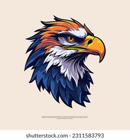The Amazing eagle head vector art illustrations are a stunning depiction of power and majesty. With their intricate details and fierce gaze, they symbolize strength and freedom