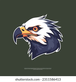 The Amazing eagle head vector art illustrations are a stunning depiction of power and majesty. With their intricate details and fierce gaze, they symbolize strength and freedom