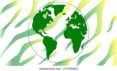 An amazing eco earth background 