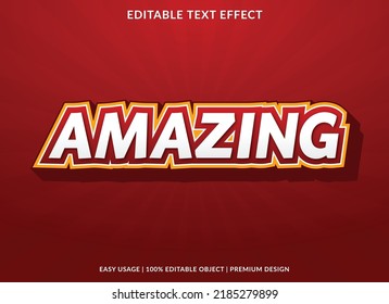 amazing editable text effect font template with abstract background style use for business logo