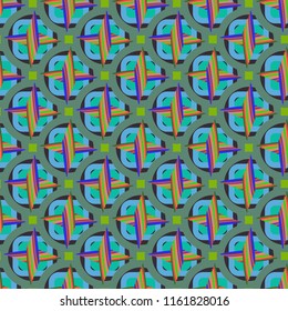 Amazing fairy abstract background multicolored seamless.