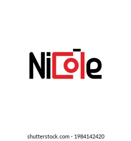 Nicole name graphic Images, Stock Photos & Vectors | Shutterstock