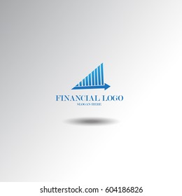amazing financial logo template