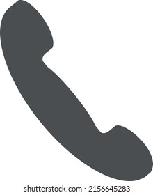 Ilustración del icono del conjunto de llamadas de teléfono de estilo plano asombroso 